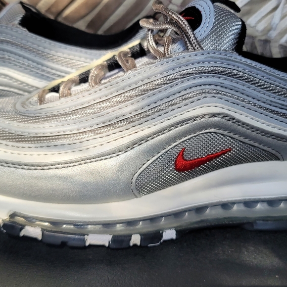 Nike Air Max 97 "silver bullet" (rare) size 8 - Picture 3 of 16